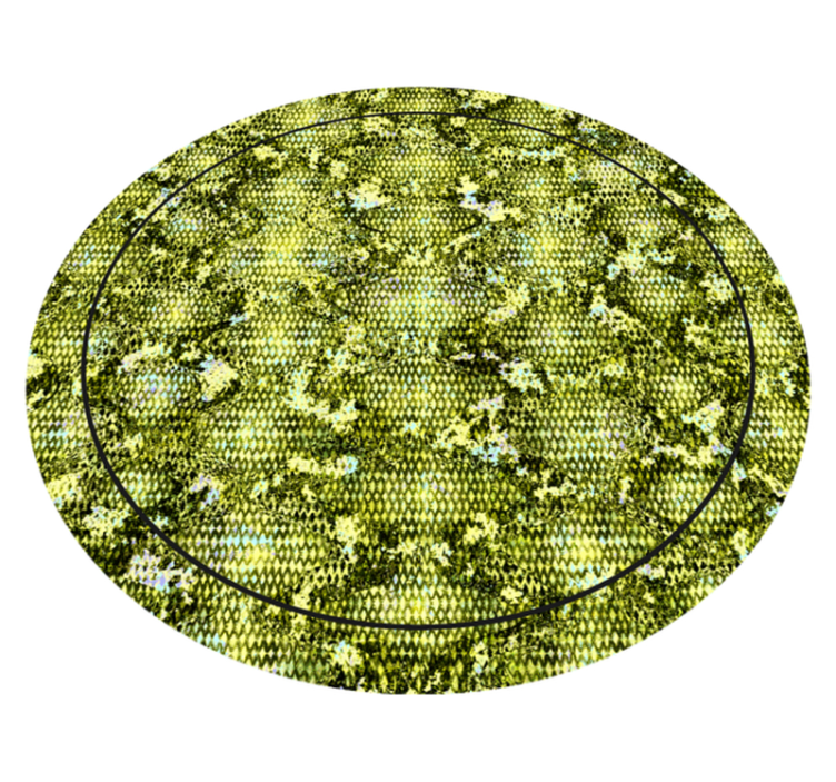 Tapis vinyle animal peau de reptile verte - TenStickers