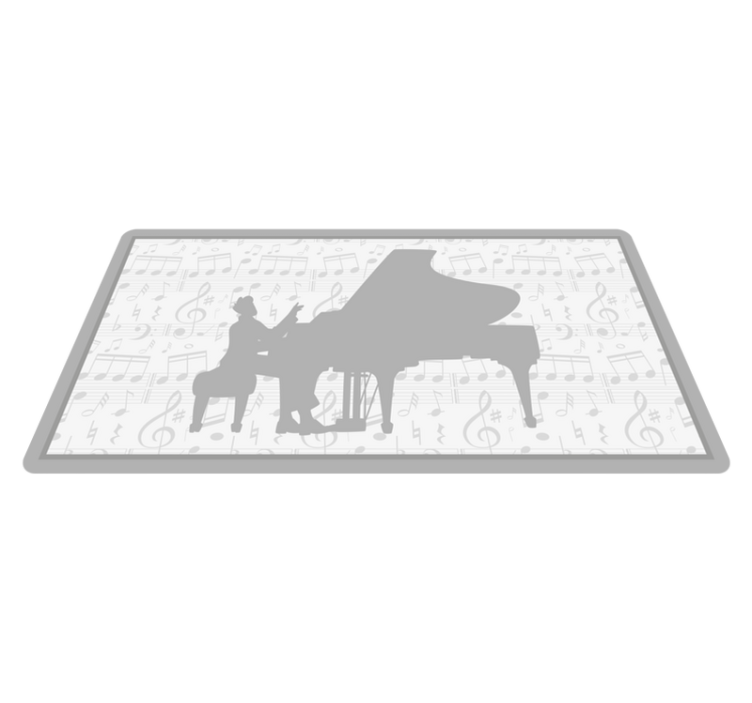 Tapis vinyle événements scène de performance musicale - TenStickers