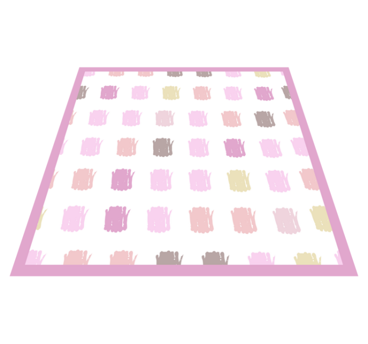Tapis vinyle texture palette de couleurs douces - TenStickers