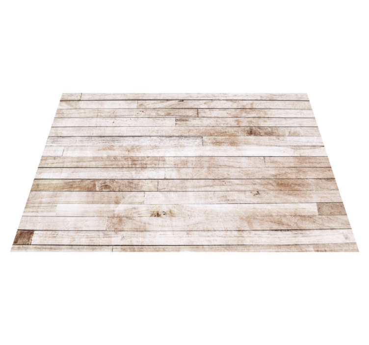 Tapis vinyle imitation parquet effet planches lumineuses - TenStickers