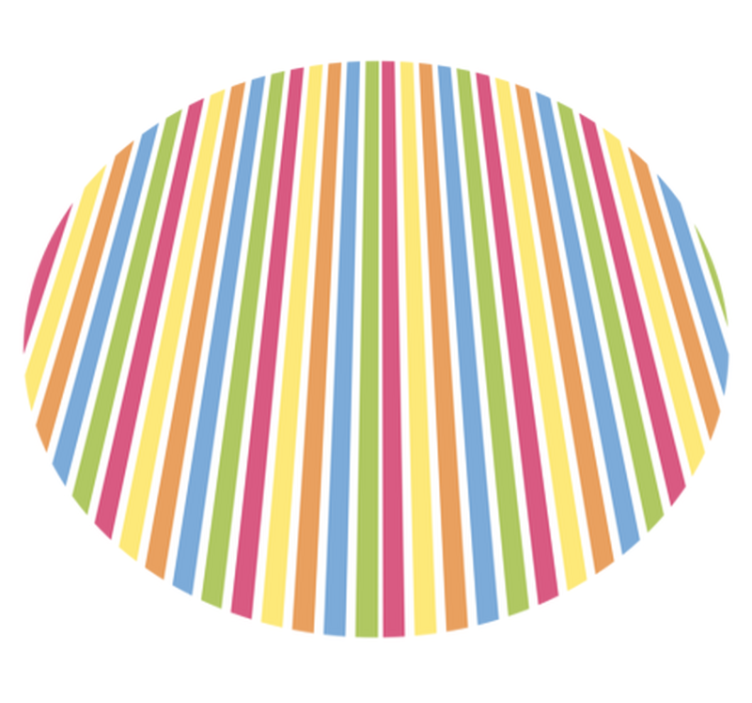 Tapis vinyle rayures style rayé vivant - TenStickers