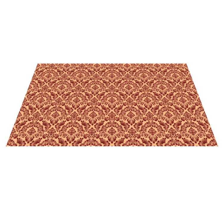 Tapis vinyle vintage élégance baroque - TenStickers