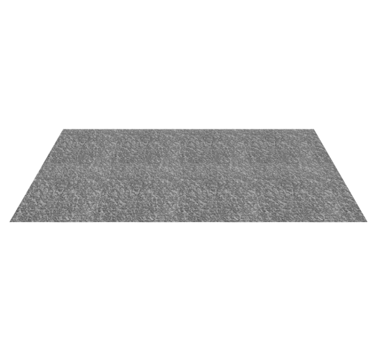 Tapis vinyle moderne tissu monochrome gris - TenStickers