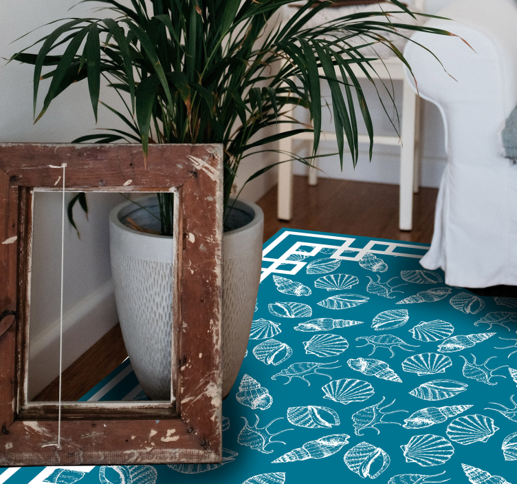 Tapis vinyle animal motif aquatique - TenStickers