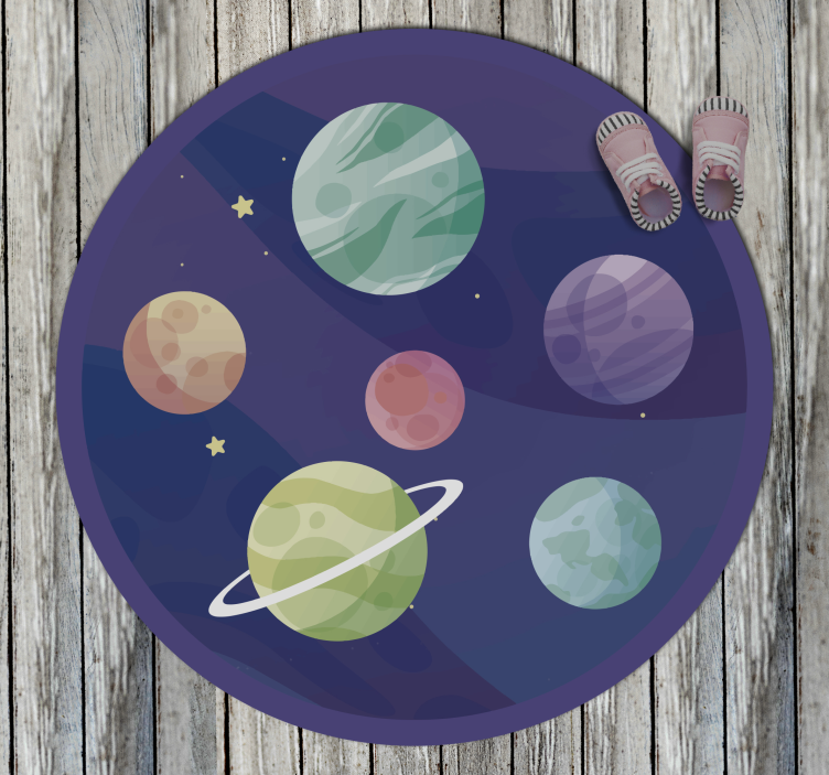 Tapis vinyle autres tapis imagerie d'exploration spatiale - TenStickers