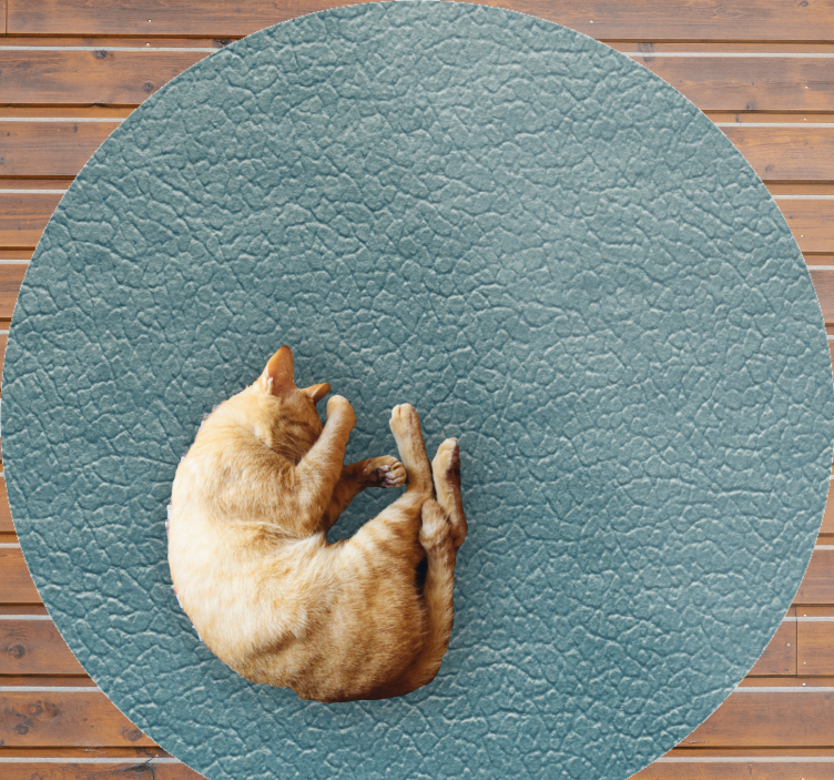 Tapis vinyle texture effet teal craquelé - TenStickers