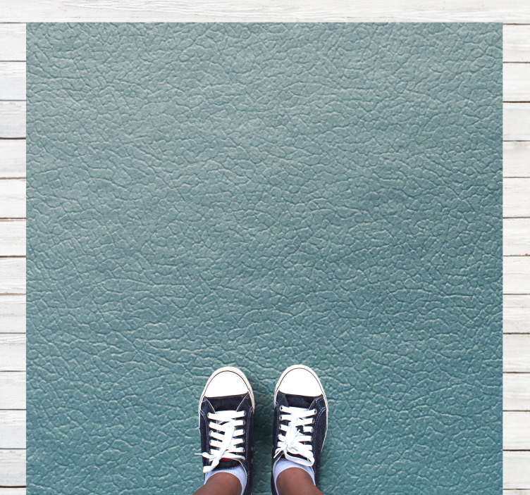 Tapis vinyle texture surface aqua texturée - TenStickers