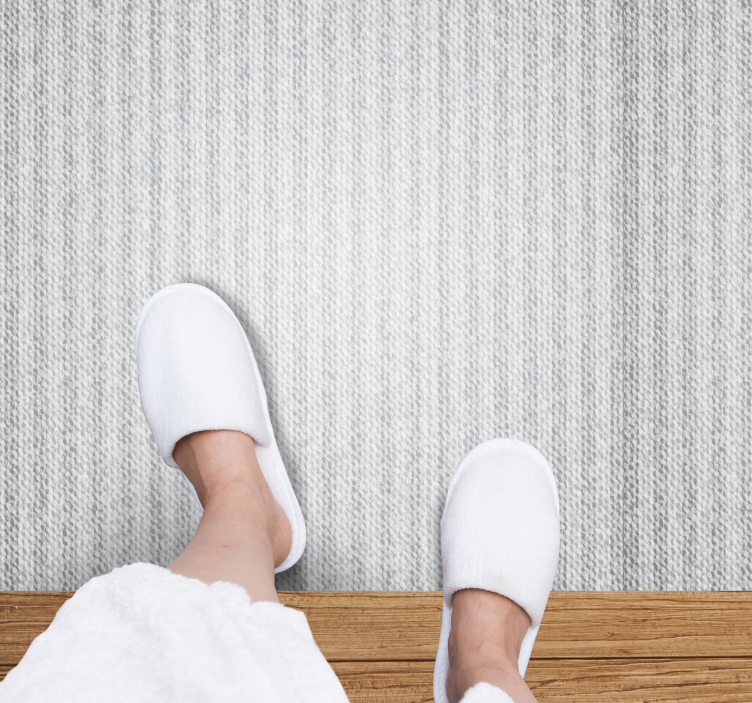 Tapis vinyle salle de bain surface texturée subtile - TenStickers