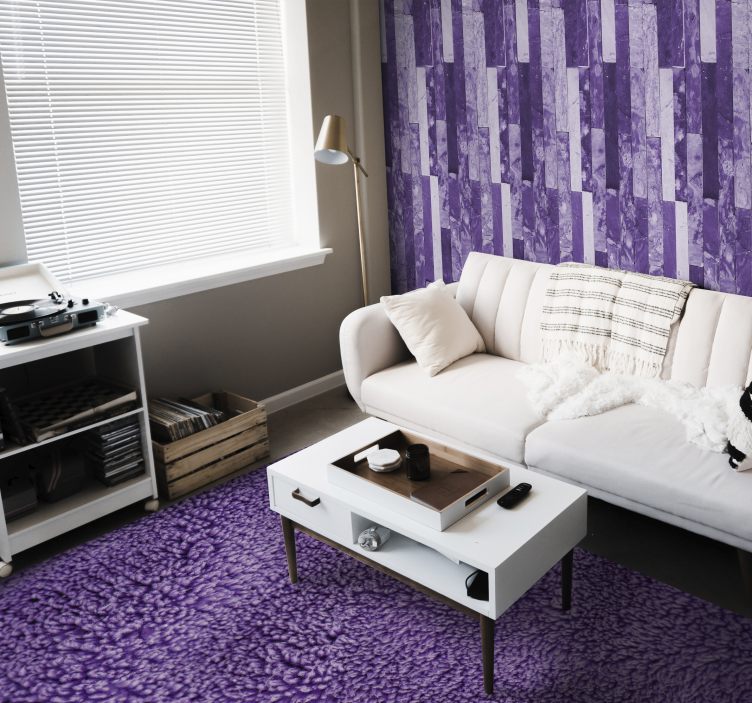 Tapis vinyle texture surface texturée violette - TenStickers