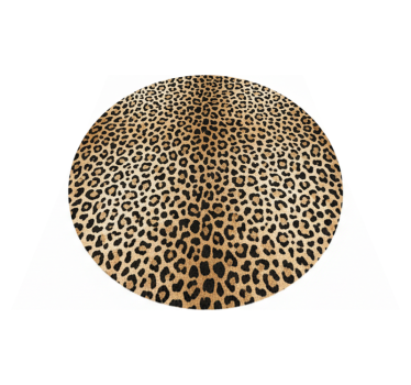 Tapis vinyle salon motif panthère - TenStickers