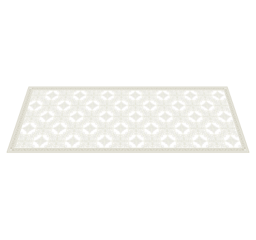Tapis vinyle cuisine vanille classique - TenStickers