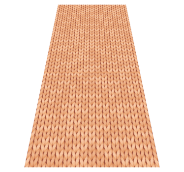 Tapis vinyle cuisine beige textile - TenStickers
