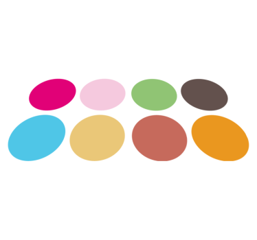 Tapis vinyle pour enfants cercles colorés - TenStickers