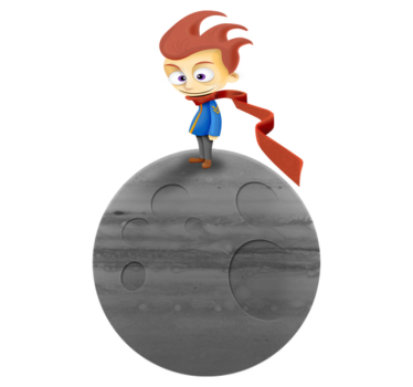 Tapis vinyle pour enfants petit prince portable - TenStickers