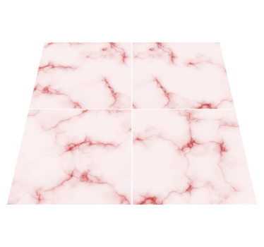 Tapis vinyle cuisine stickers carreaux marbrés - TenStickers