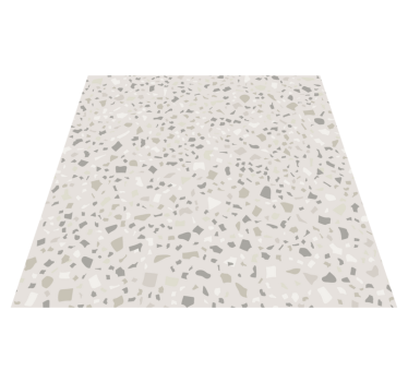 Tapis vinyle cuisine terrazzo gris - TenStickers