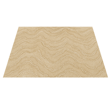 Tapis vinyle chambre effet marbre beige et or - TenStickers
