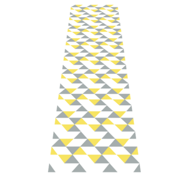 Tapis vinyle chambre motif gris pantone - TenStickers