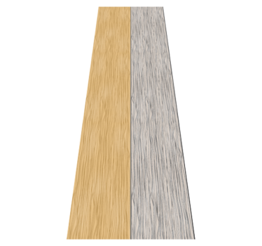 Tapis vinyle chambre gris bois - TenStickers