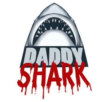 Tapis vinyle chambre requin papa - TenStickers