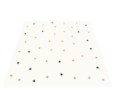 Tapis vinyle autres tapis confettis géométriques - TenStickers