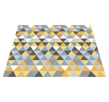 Tapis vinyle salon scandinave couleur pastel - TenStickers