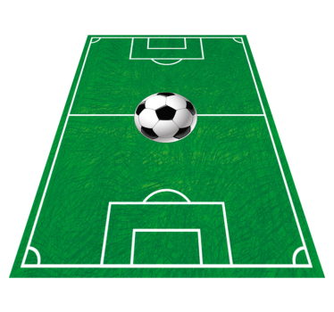 Tapis de vinyle pour terrain de football pour adolescents - TenStickers