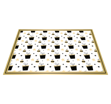 Tapis vinyle pour enfants récréation d'aventure spatiale - TenStickers
