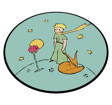 Tapis vinyle pour enfants personnage de livre de contes - TenStickers