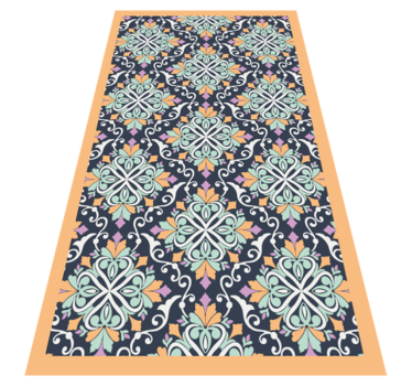 Tapis mosaique vinyle motif inspiré de la mosaïque - TenStickers