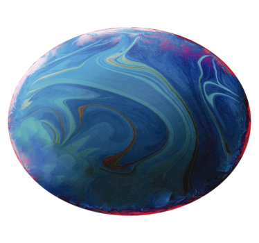 Tapis vinyle autres tapis marbré tourbillonnant - TenStickers