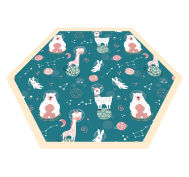Tapis vinyle autres tapis images de crèche fantaisistes - TenStickers