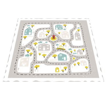Tapis vinyle autres tapis piste urbaine ludique - TenStickers