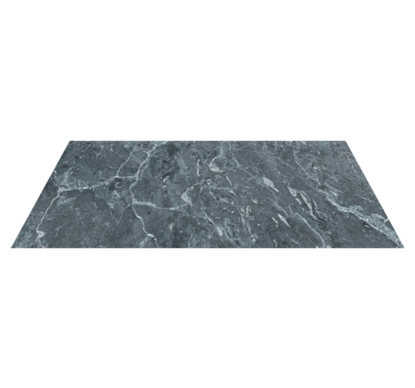 Tapis vinyle cuisine marbre gris - TenStickers