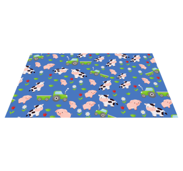Tapis vinyle autres tapis basse-cour ludique - TenStickers