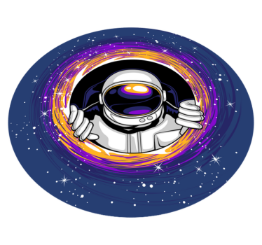 Tapis vinyle autres tapis jeu sur le thème de l'espace - TenStickers