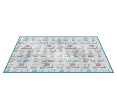 Tapis vinyle pour enfants crèche nautique - TenStickers