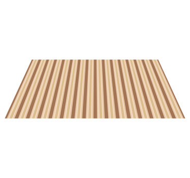 Tapis vinyle salon motif rayé marron - TenStickers