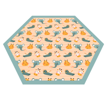 Tapis vinyle autres tapis modèles d'animaux de safari - TenStickers