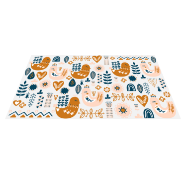 Tapis vinyle pour enfants modèles de crèche ludiques - TenStickers
