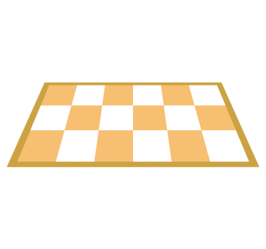 Tapis vinyle autres tapis chemin en damier - TenStickers