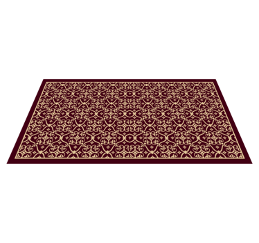 Tapis vinyle vintage Élégance rétro raffinée - TenStickers