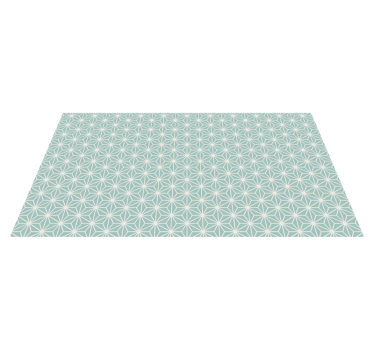 Tapis vinyle salon carreaux Tokyo - TenStickers