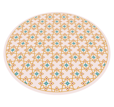 Tapis vinyle cuisine arrangement de mosaïque vibrant - TenStickers