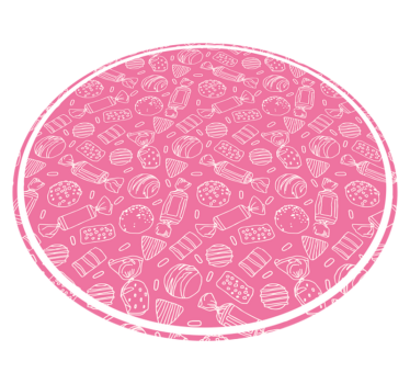Tapis vinyle autres tapis motif rose canny - TenStickers