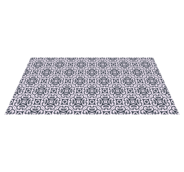 Tapis mosaique vinyle composition mosaïque Élégante - TenStickers