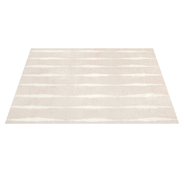 Tapis vinyle salon motif à rayures douces - TenStickers