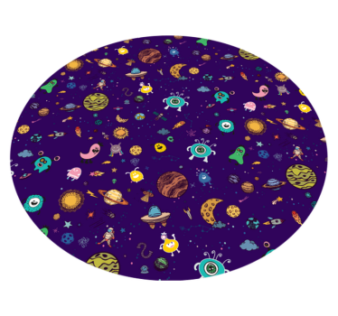 Tapis vinyle autres tapis aventure des créatures cosmiques - TenStickers