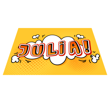 Tapis vinyle autres tapis nuage de noms de graffitis - TenStickers