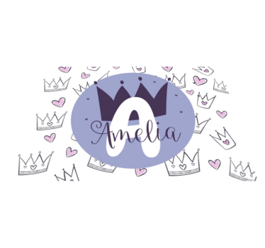 Tapis vinyle autres tapis impression couronne personnalisée - TenStickers